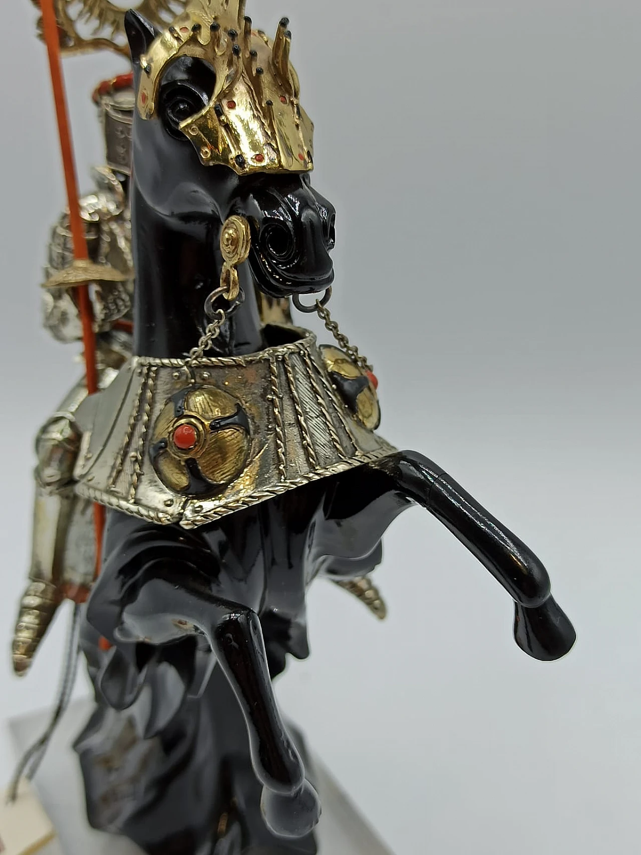 Knight sculpture by Etruria - Arte in Argento, 1960s 9