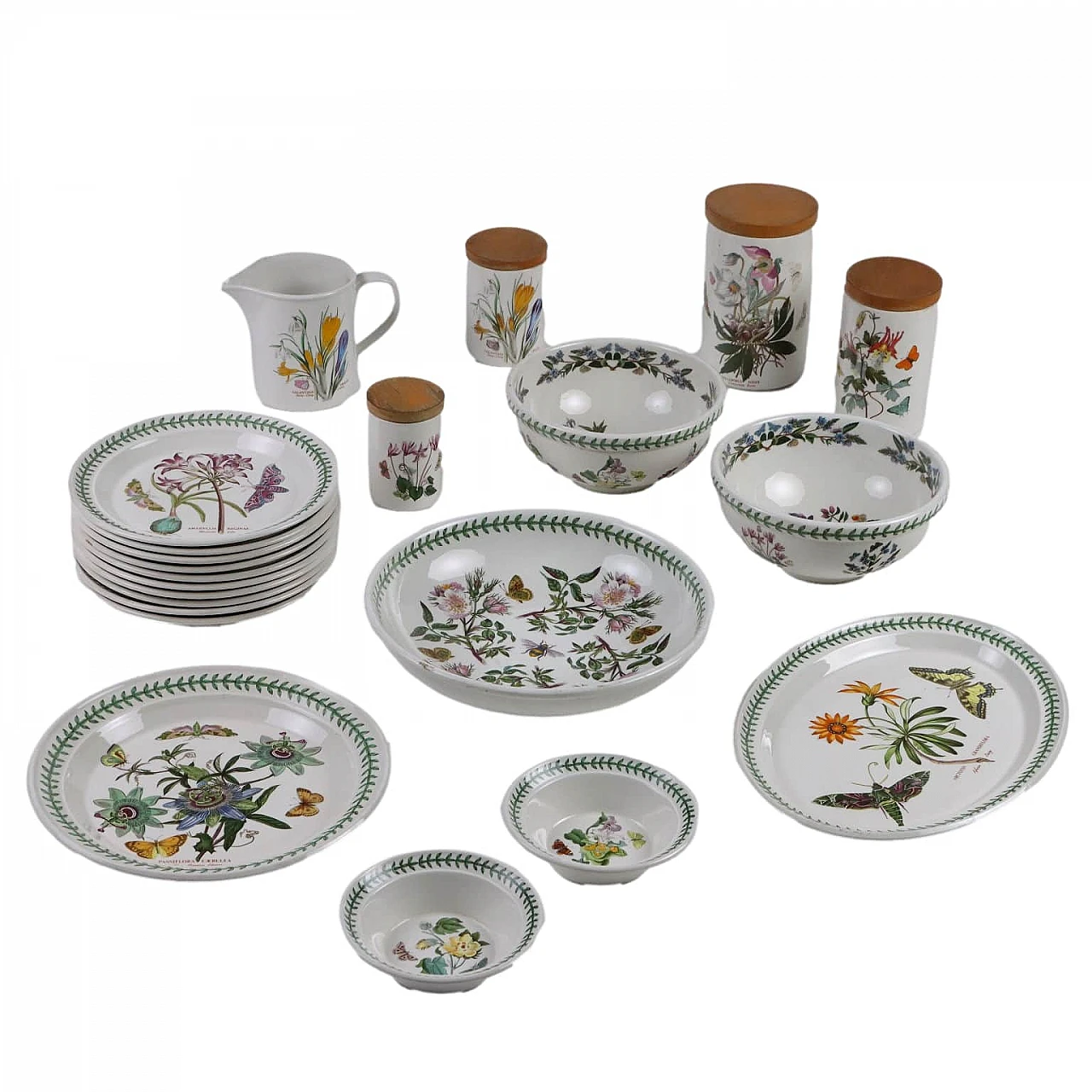 The Botanic Garden Portemeirion porcelain tableware 1