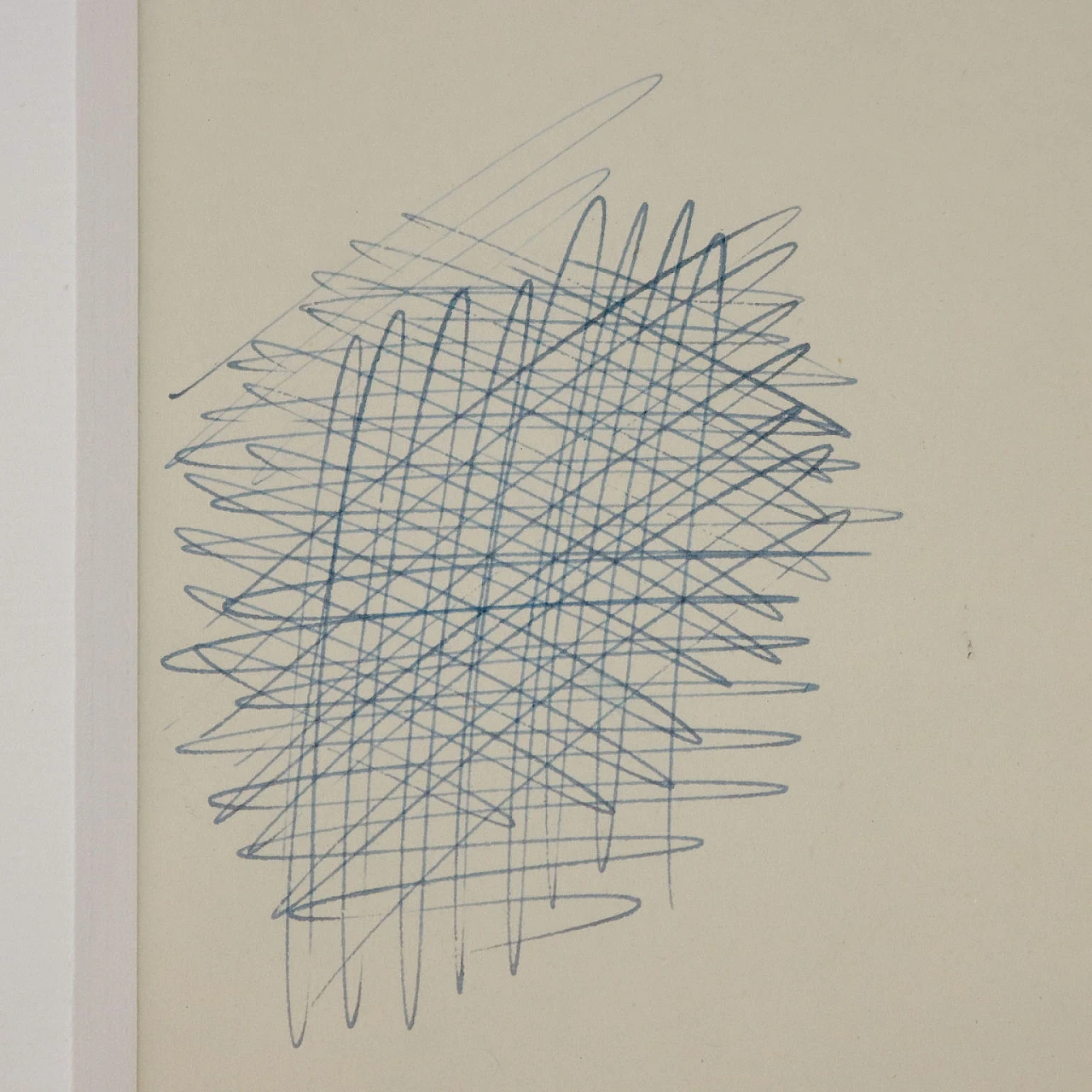 Mario Tozzi, Figure at rest, pen drawing, 1969 5