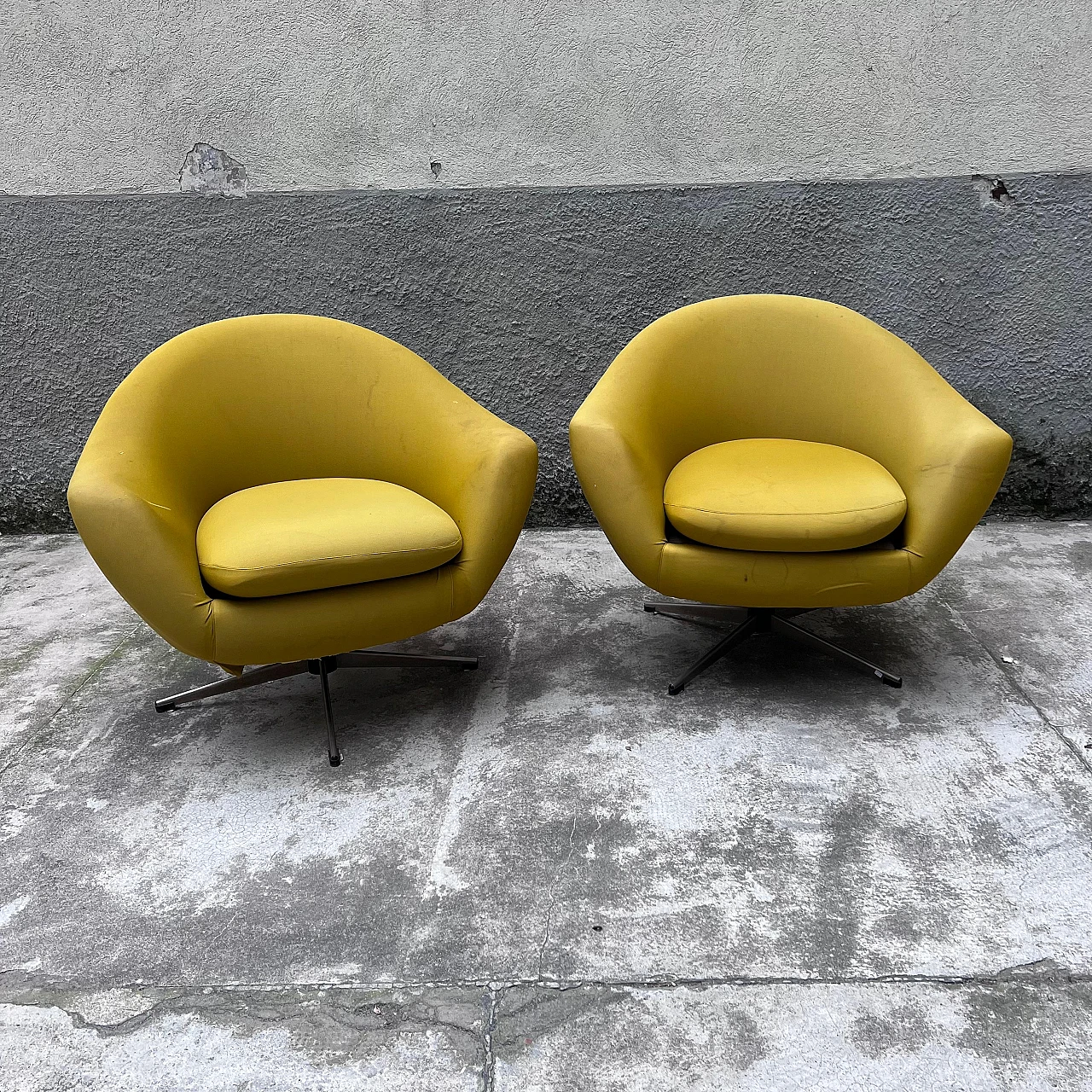 Pair of armchairs by Carl Eric Klote for Overman MFG, 1960s 2
