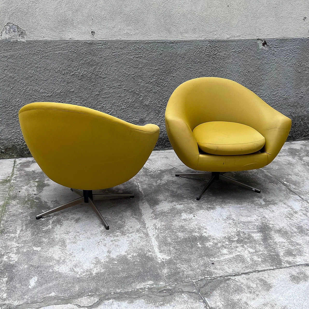 Pair of armchairs by Carl Eric Klote for Overman MFG, 1960s 6