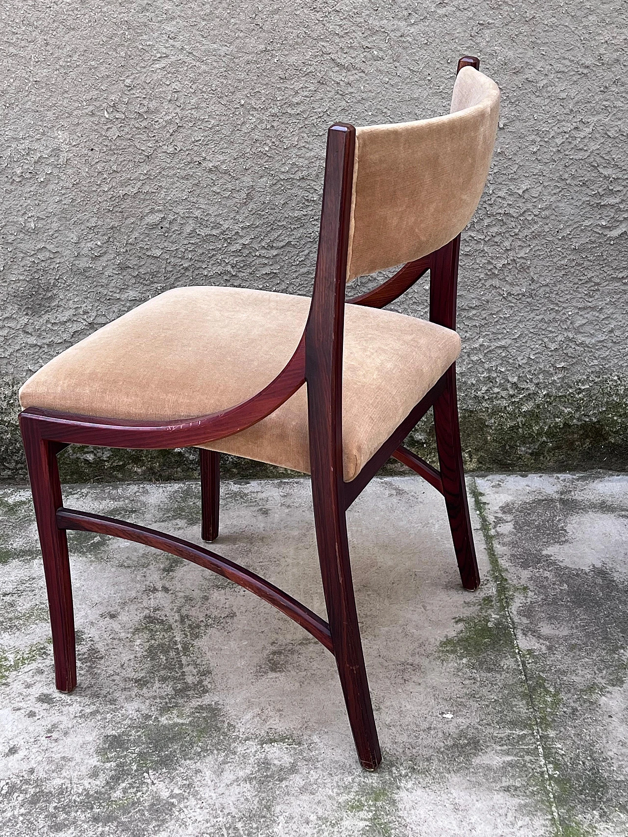 6 Mahogany 110 chairs by Ico Parisi for Cassina, 1960s 6