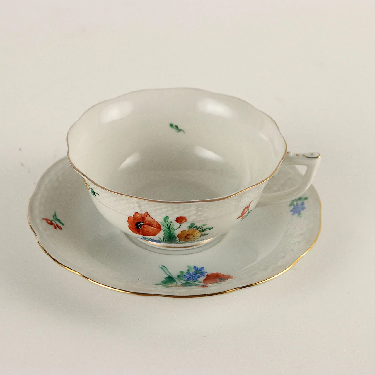 Servizio da tè Herend Hungary, metà '900 10