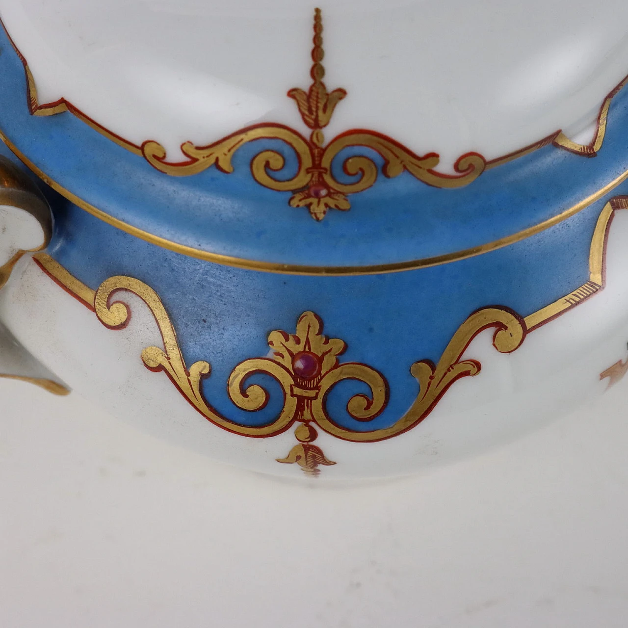 Porcelain coffee service in the style of Ginori, 1880s 6
