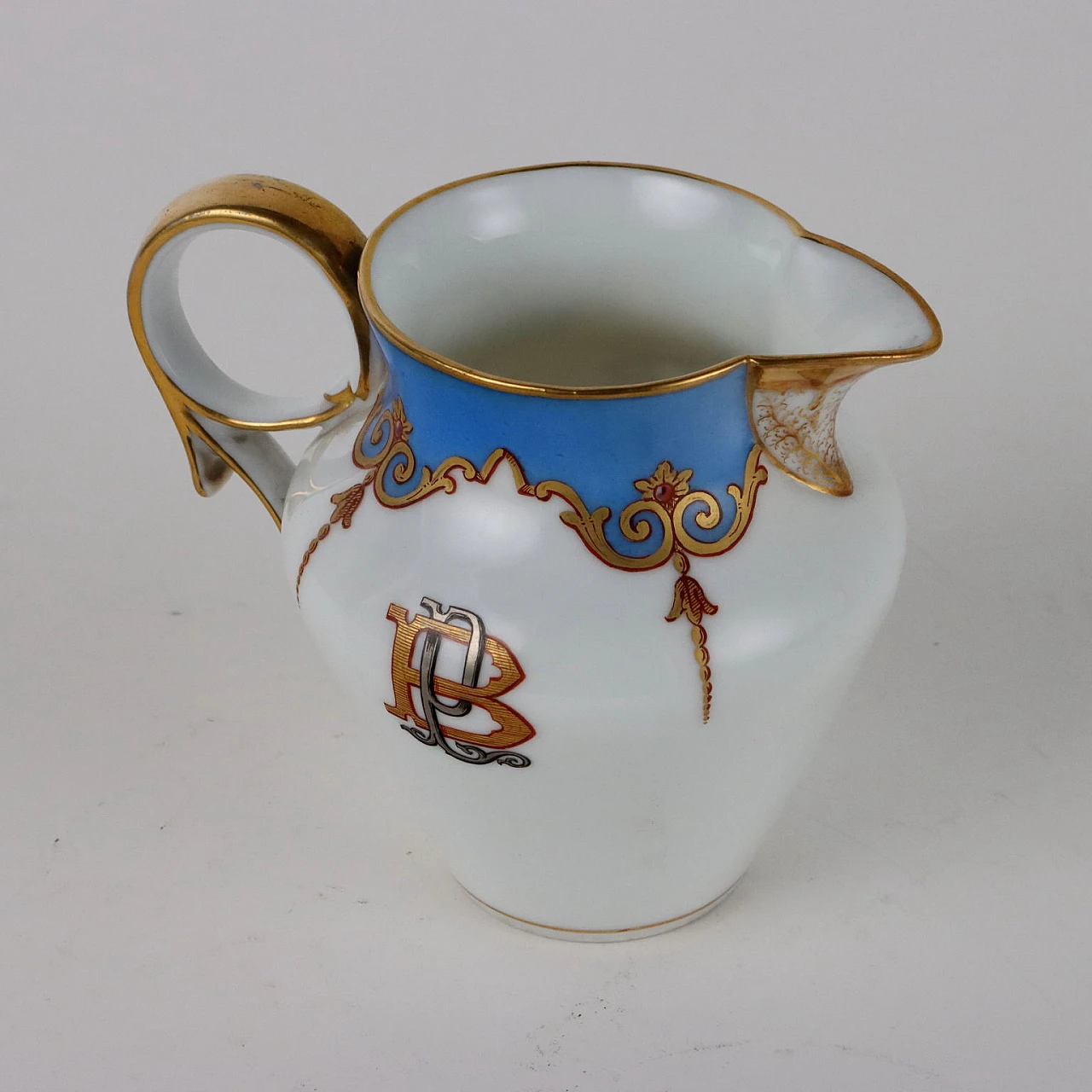 Porcelain coffee service in the style of Ginori, 1880s 7