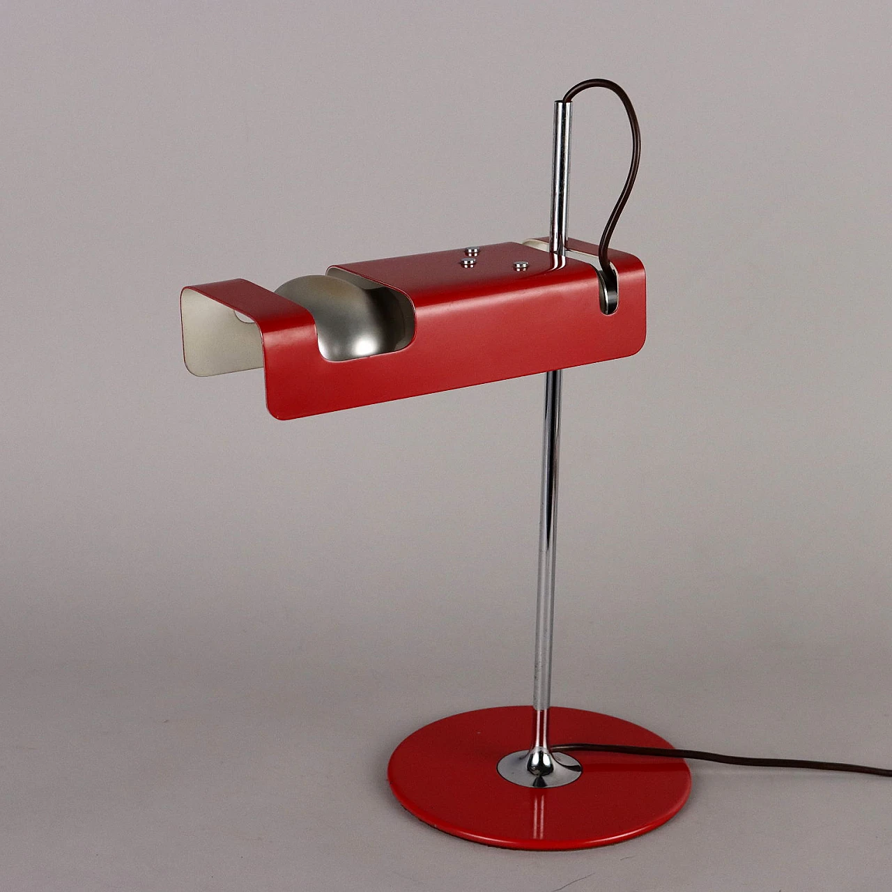 Red Spider table lamp by Joe Colombo for Oluce, 1960s 7