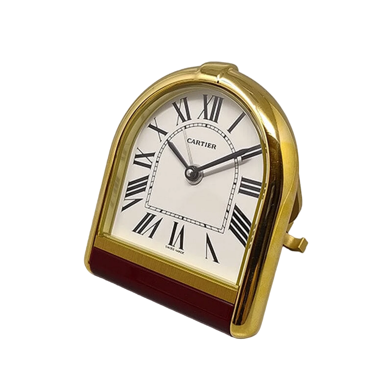 Romane pendulette alarm clock by Cartier, 1980s 13