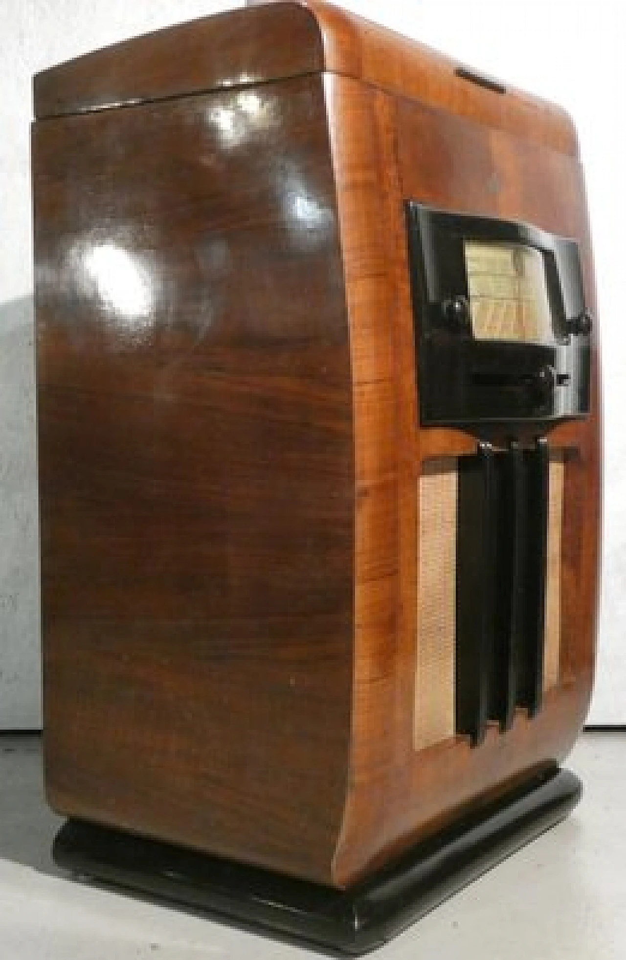 Marconi 1562 radio cabinet with turntable by Compagnia Marconi, 1940 3