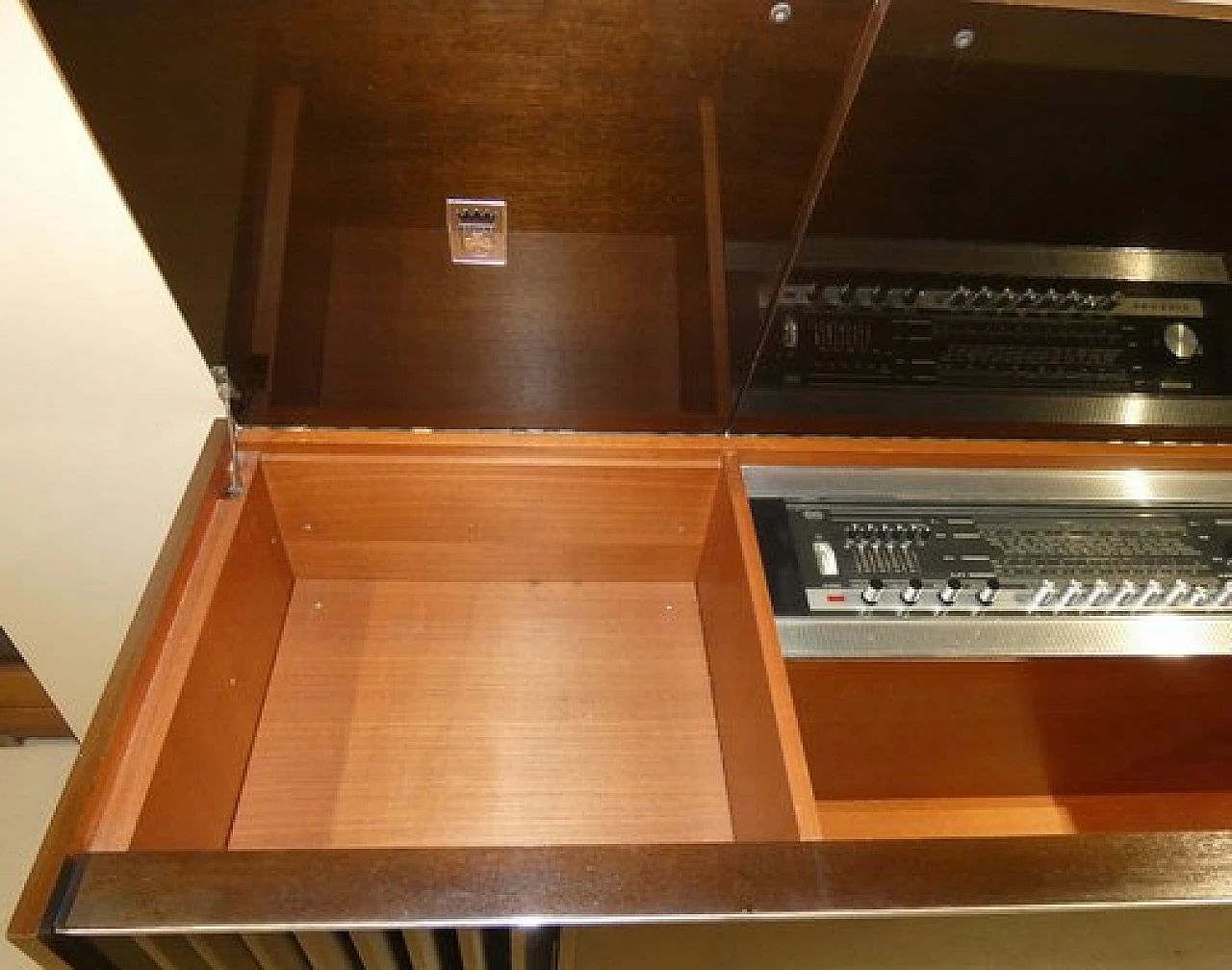 Rossini 2 Alltransistor radio cabinet with turntable by Grundig, 1968 7