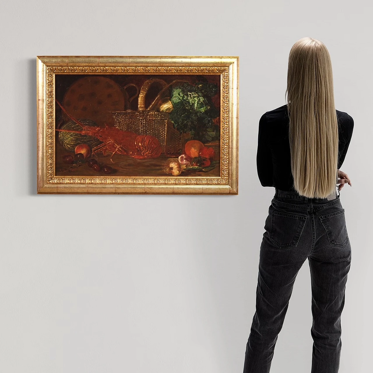 Natura morta spagnola, olio su tela, 1883 2