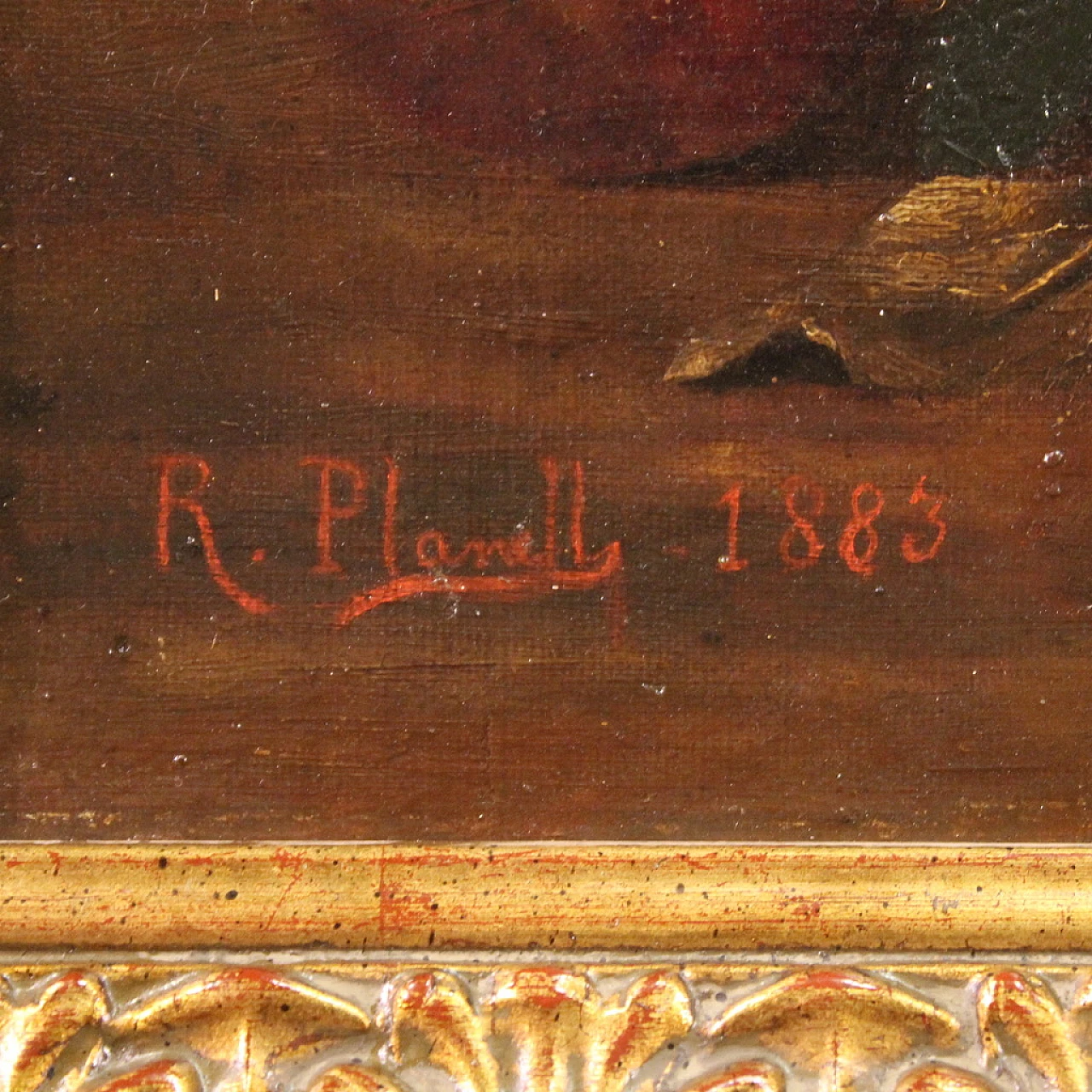 Natura morta spagnola, olio su tela, 1883 5