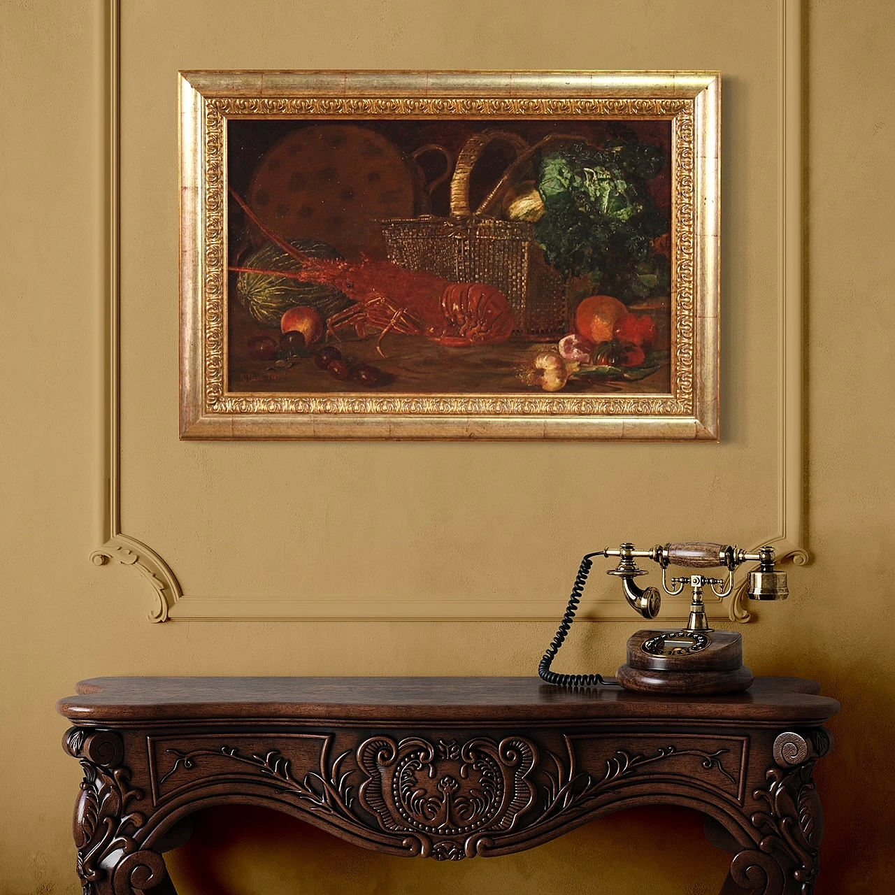 Natura morta spagnola, olio su tela, 1883 6