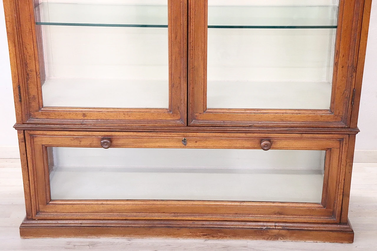 Vetrina in noce massello, '800 4