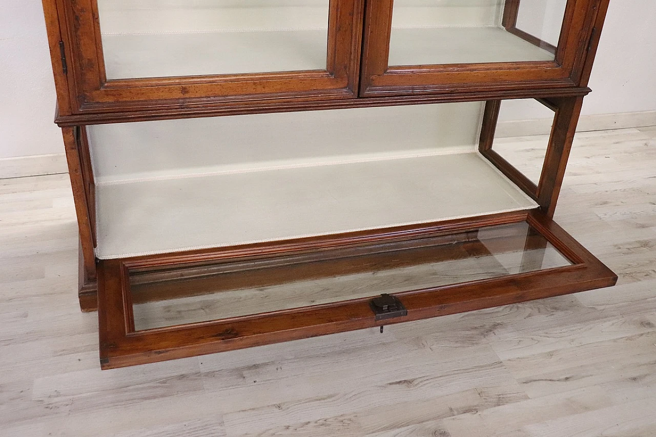 Vetrina in noce massello, '800 9