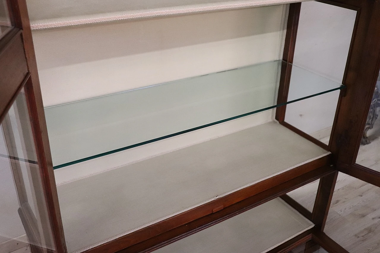 Vetrina in noce massello, '800 13