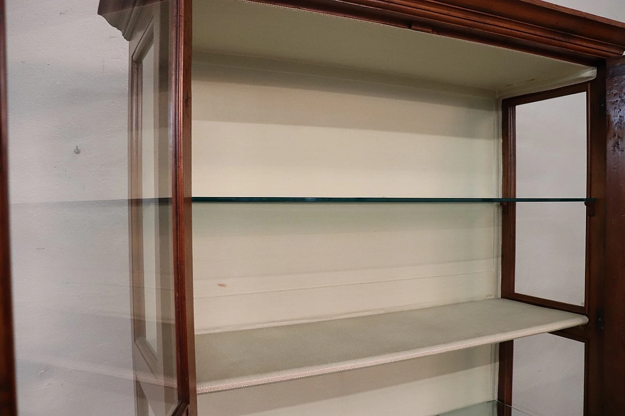 Vetrina in noce massello, '800 14