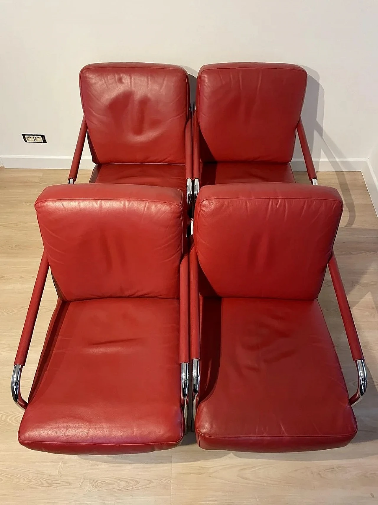 Pair of Susanna armchairs by Gabriele Mucchi for Zanotta 7