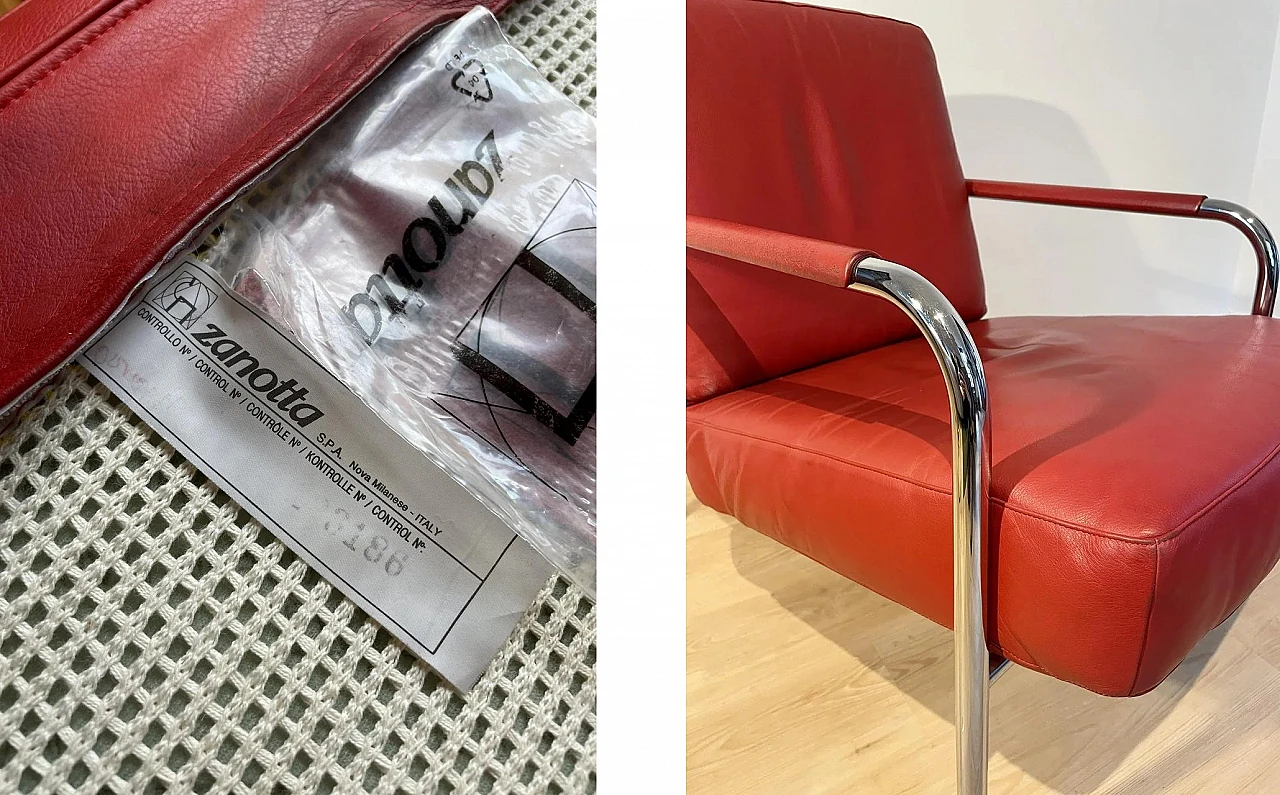 Pair of Susanna armchairs by Gabriele Mucchi for Zanotta 9