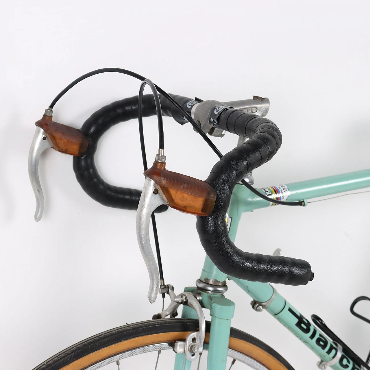 Bicicletta Bianchi in alluminio e ferro, anni '70 4