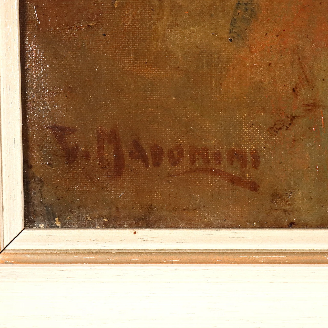 Giovanni Madonini, Viso di giovane popolana, olio su tela 5