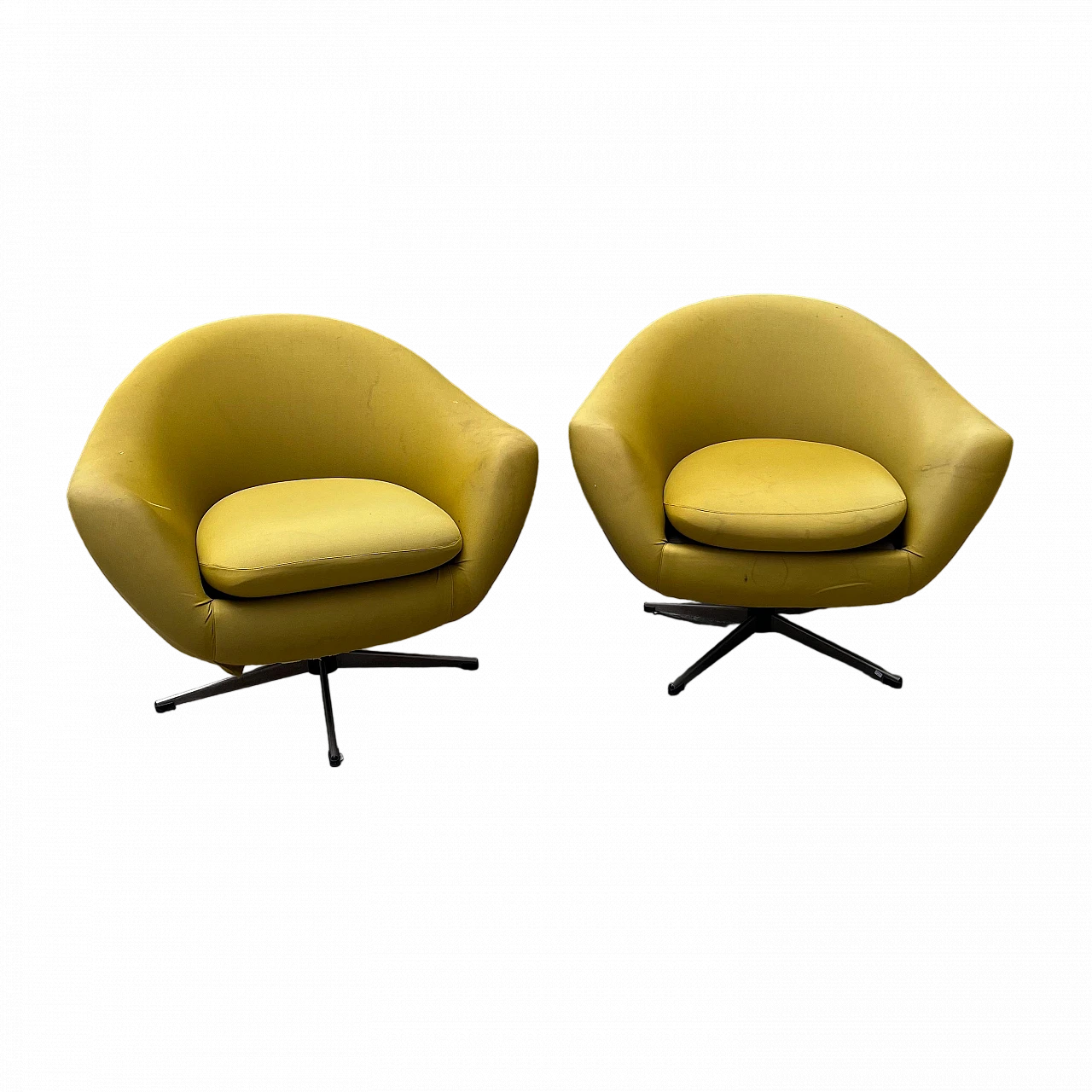 Pair of armchairs by Carl Eric Klote for Overman MFG, 1960s 11