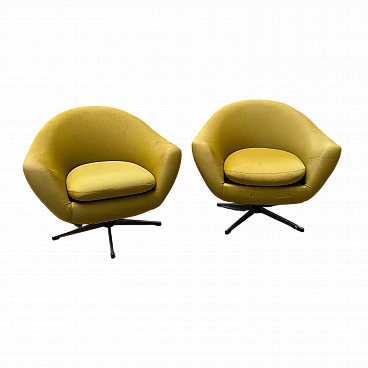 Pair of armchairs by Carl Eric Klote for Overman MFG, 1960s