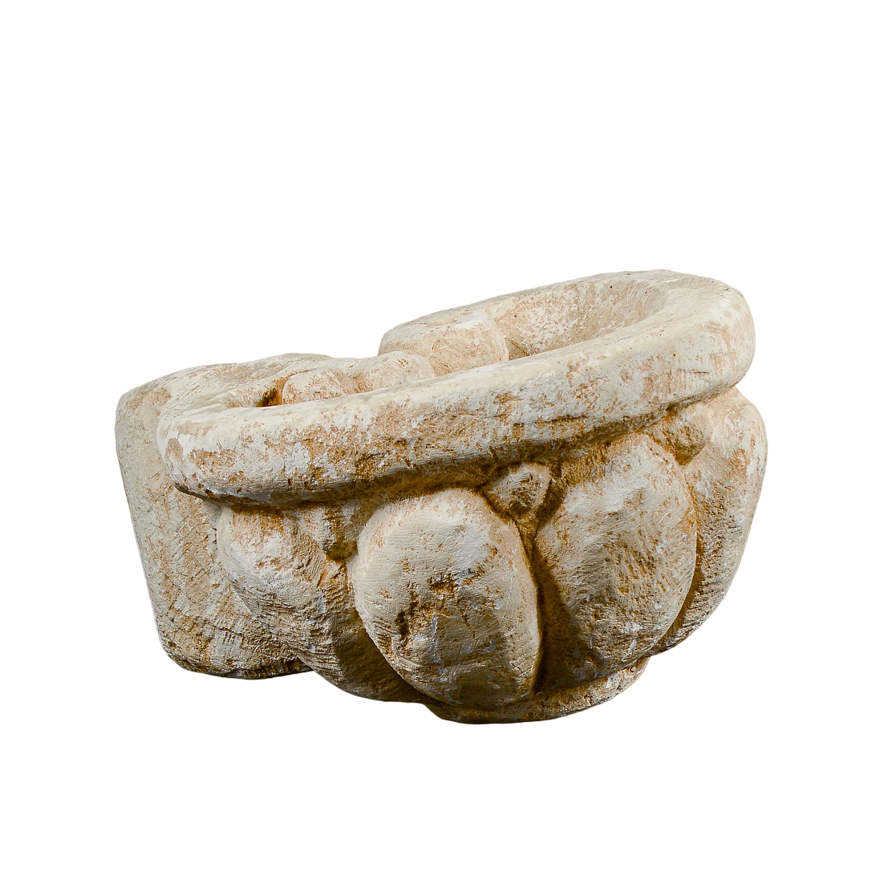 Vaschetta a forma di conchiglia in impasto pietra 2