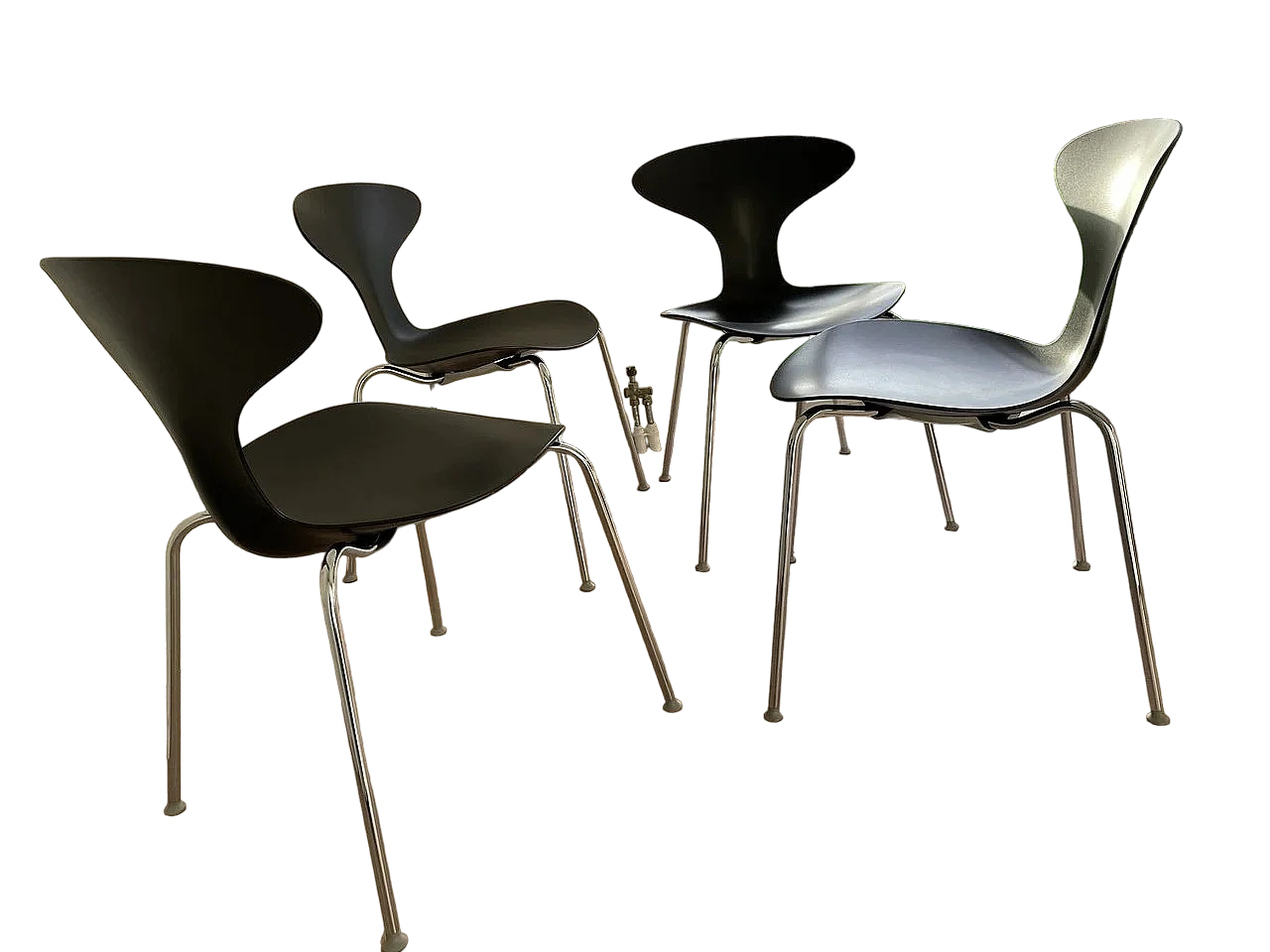 4 Orbit stackable chairs by Lovegrove & Bernhardt for Danerka, 2000s 24