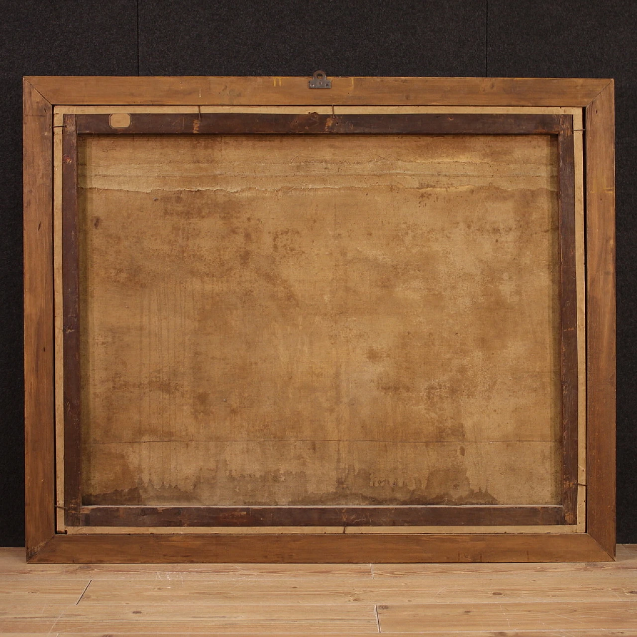 Giocatori di carte, dipinto a olio su tela, '600 12