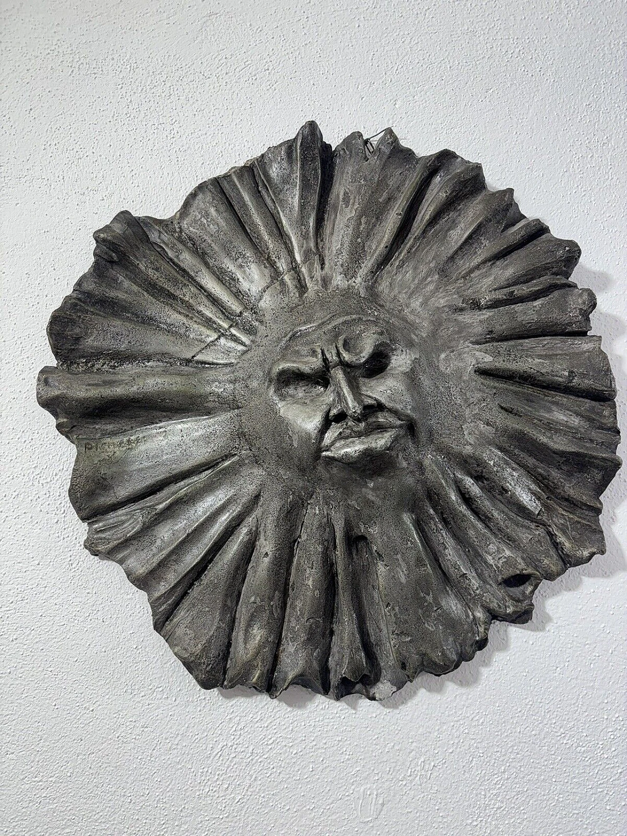 Attilio Pierelli, face, sculpture, 1960s 3