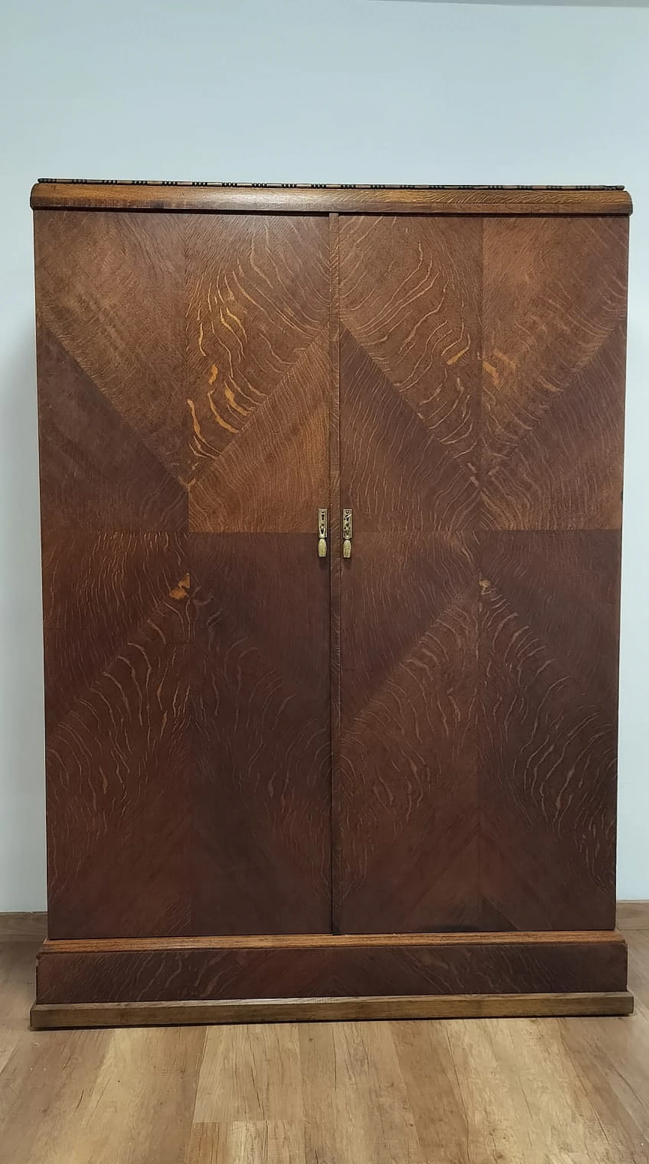 Armadio in rovere massello di Compactom, inizio '900 5