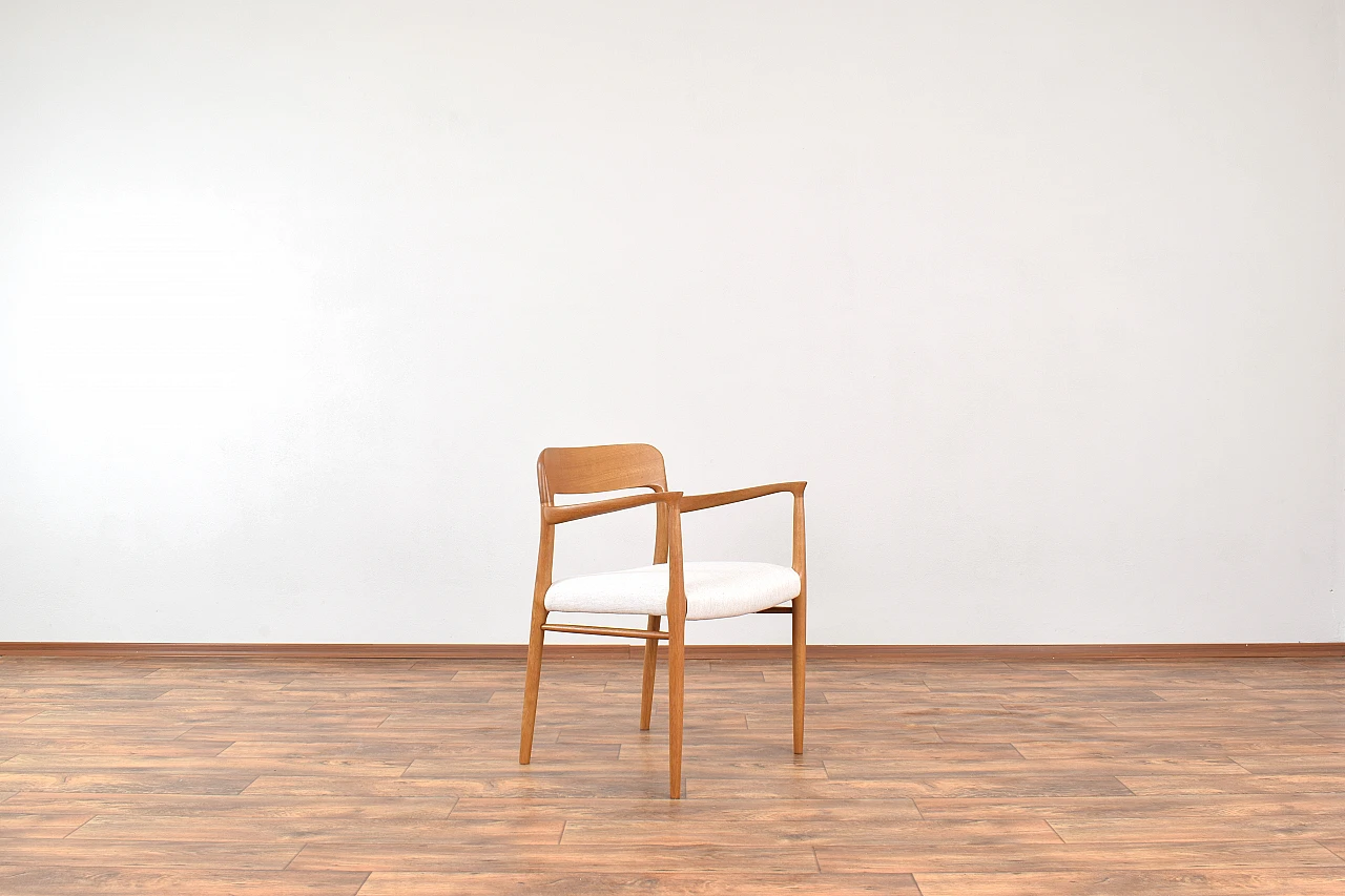 Oak 56 armchair by Niels O. Møller for J.L. Møller, 1950s 1