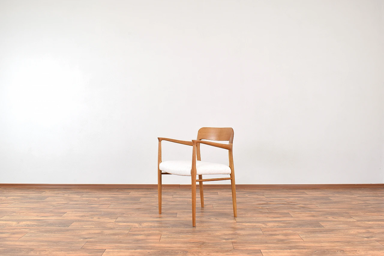 Oak 56 armchair by Niels O. Møller for J.L. Møller, 1950s 2