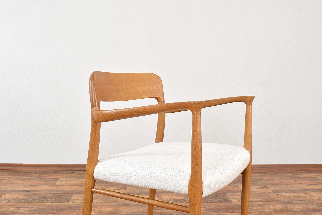 Oak 56 armchair by Niels O. Møller for J.L. Møller, 1950s 7