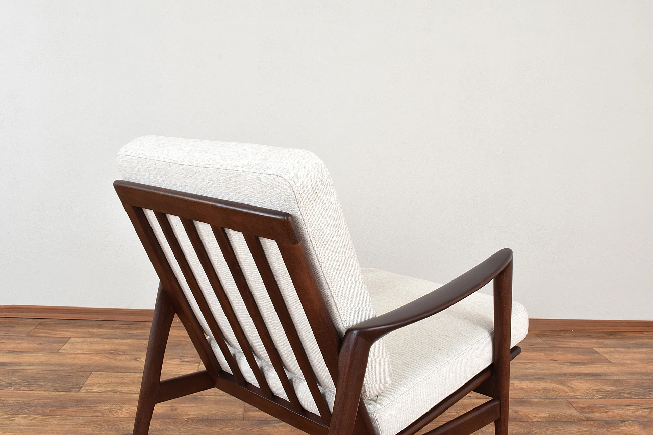 Pair of Stefan armchairs by Swarzędzka Fabryka Mebli, 1960s 15