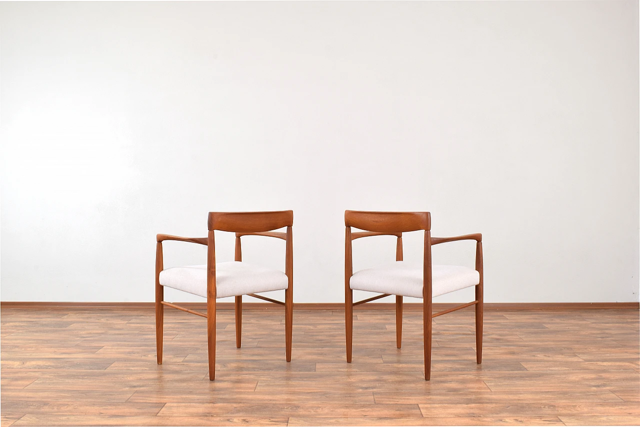Pair of armchairs by Henry Walter Klein for Bramin, 1960s 4