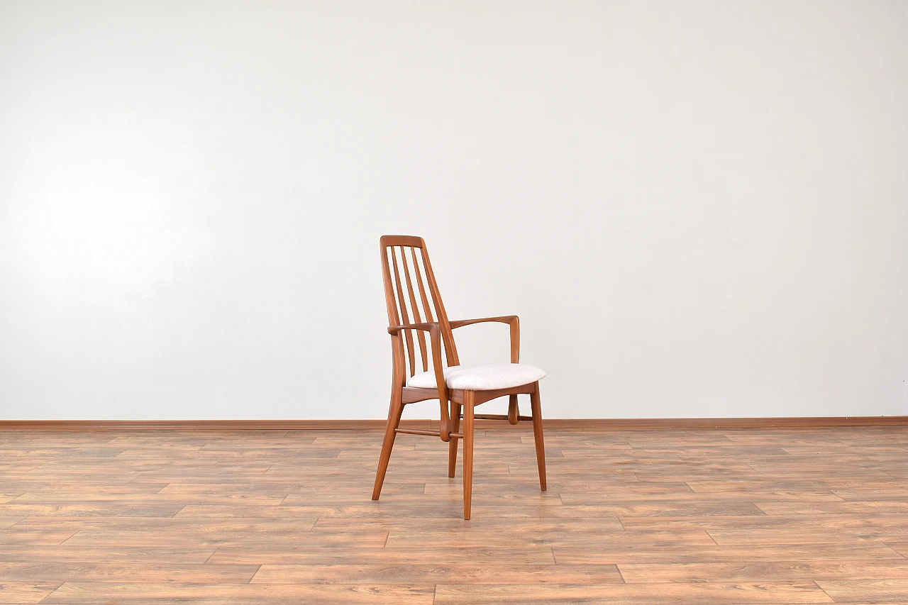 Pair of Eva armchairs by N. Koefoed for Koefoeds Hornslet, 1960s 5