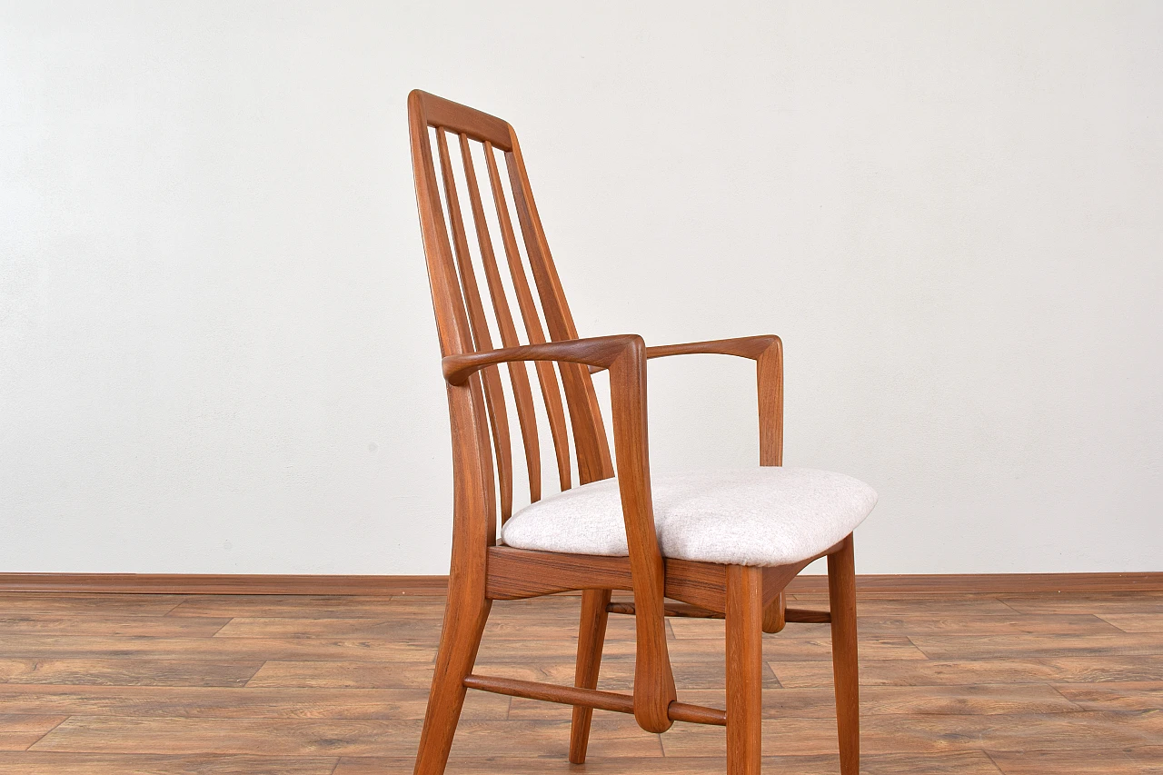 Pair of Eva armchairs by N. Koefoed for Koefoeds Hornslet, 1960s 12