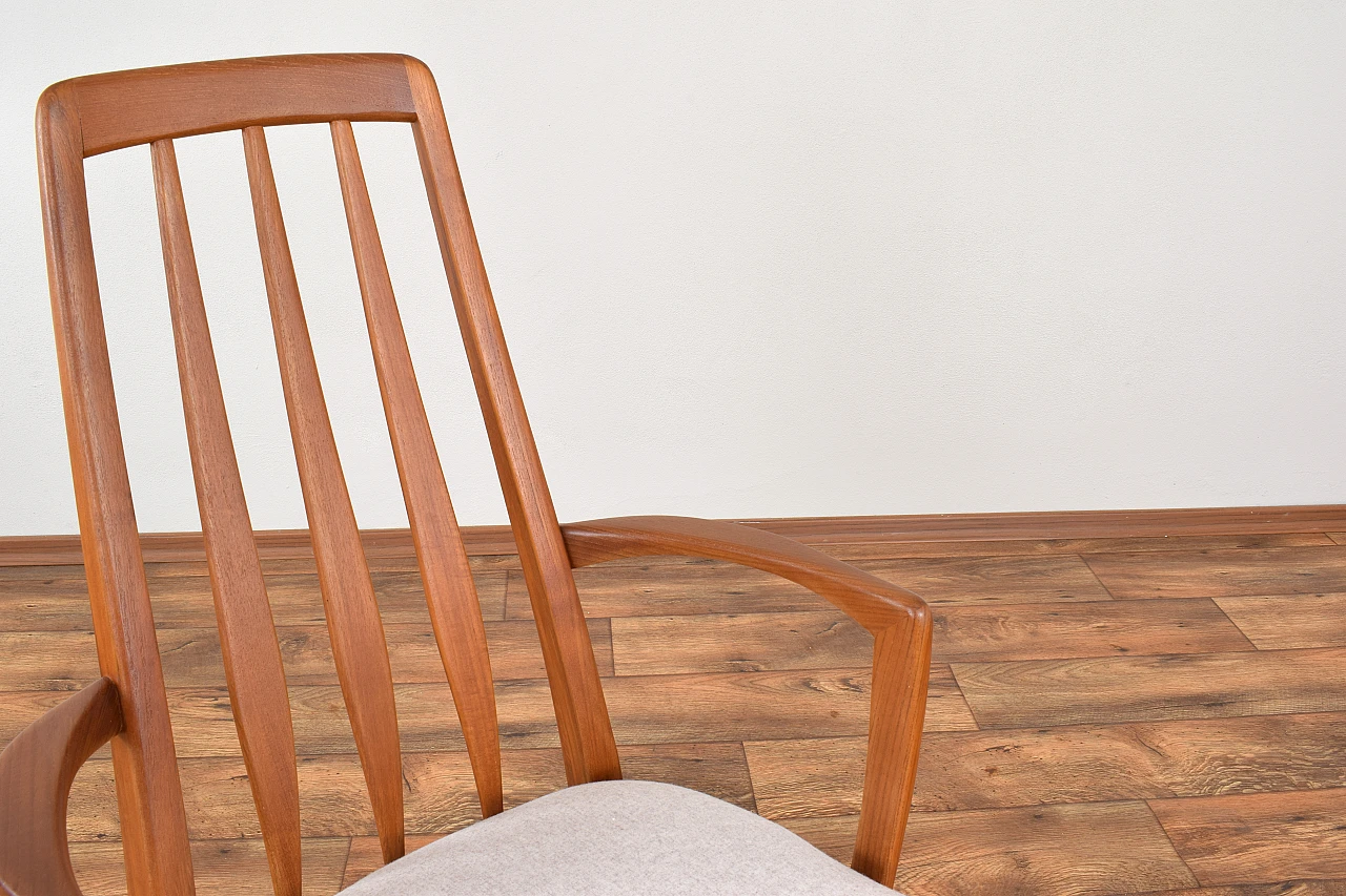 Pair of Eva armchairs by N. Koefoed for Koefoeds Hornslet, 1960s 15