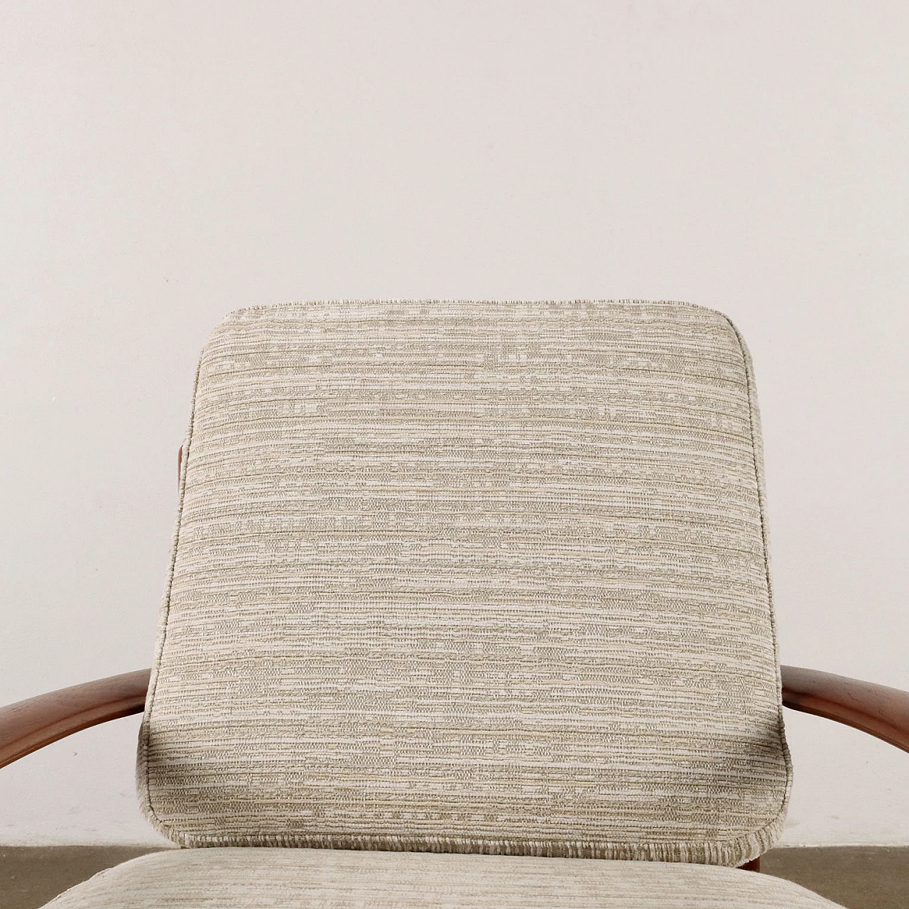 Poltrona in legno di teak di Grete Jalk per France & Son, anni '60 4