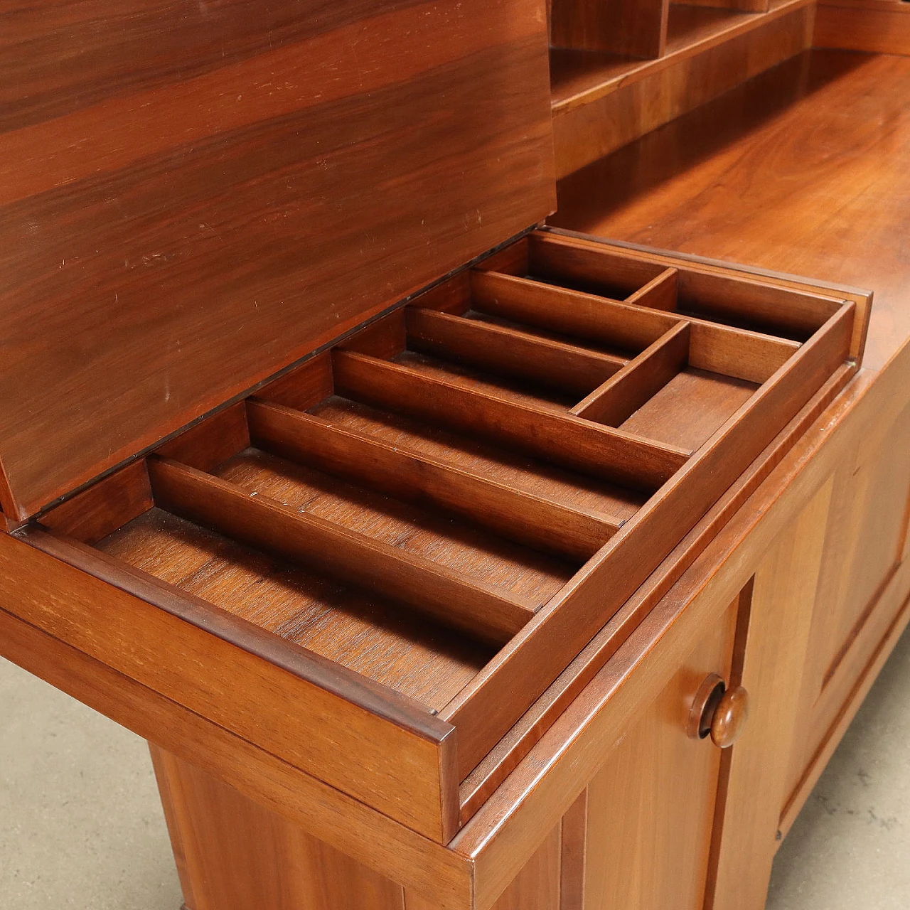 Walnut veneered sideboard by Silvio Coppola for Bernini, 1970s 5