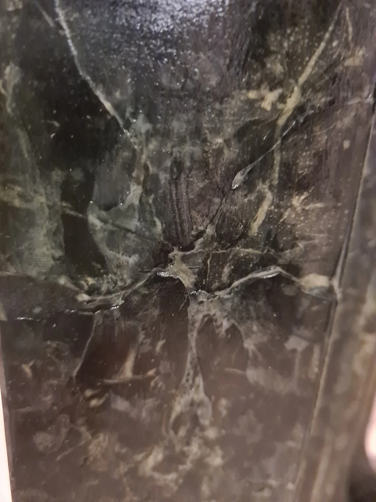 Tavolo in marmo e vetro di Carlo Scarpa per Cattelan, anni '70 15