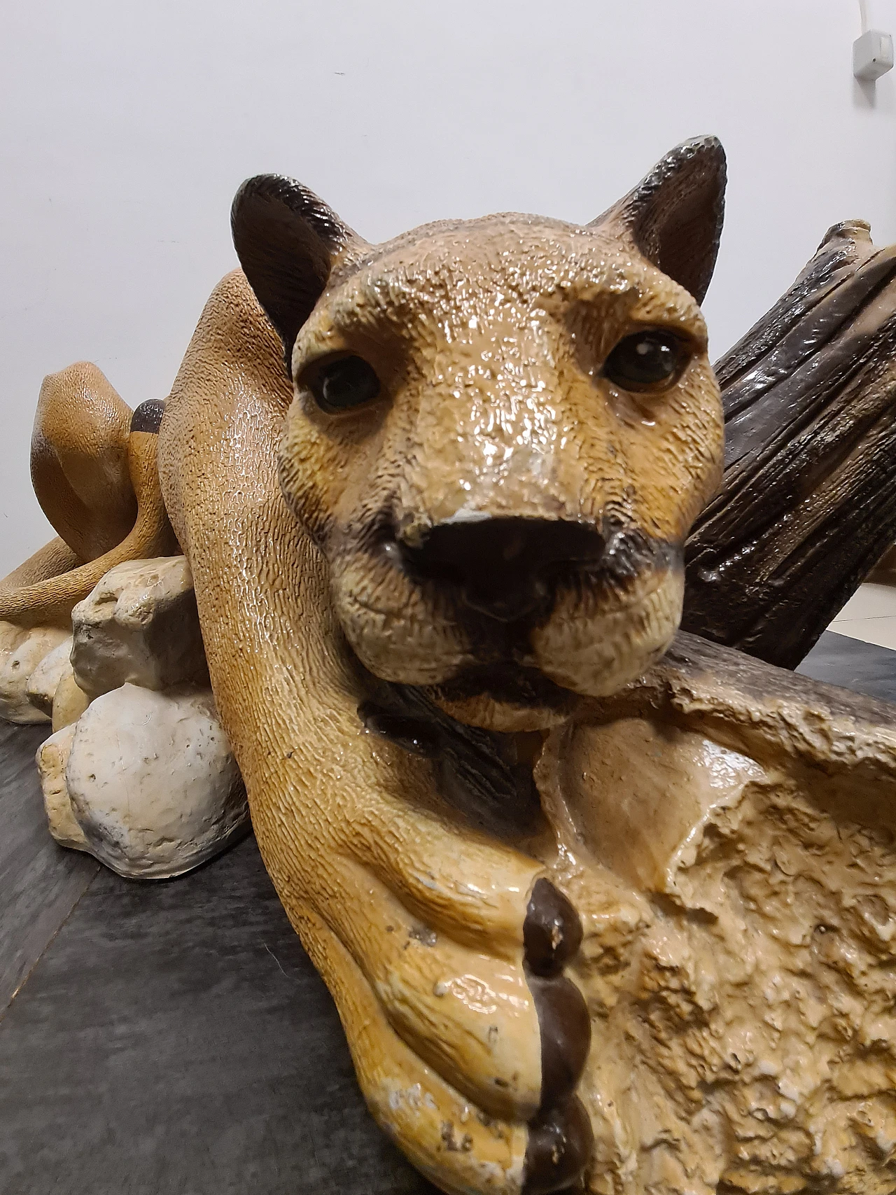 Puma, scultura in resina, anni '60 4