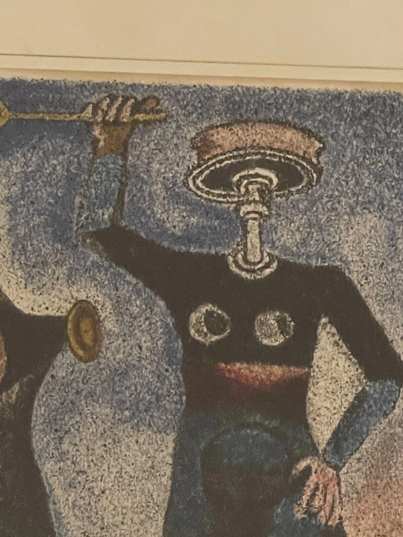 Franco Gentilini, figures, color lithography, 1976 3