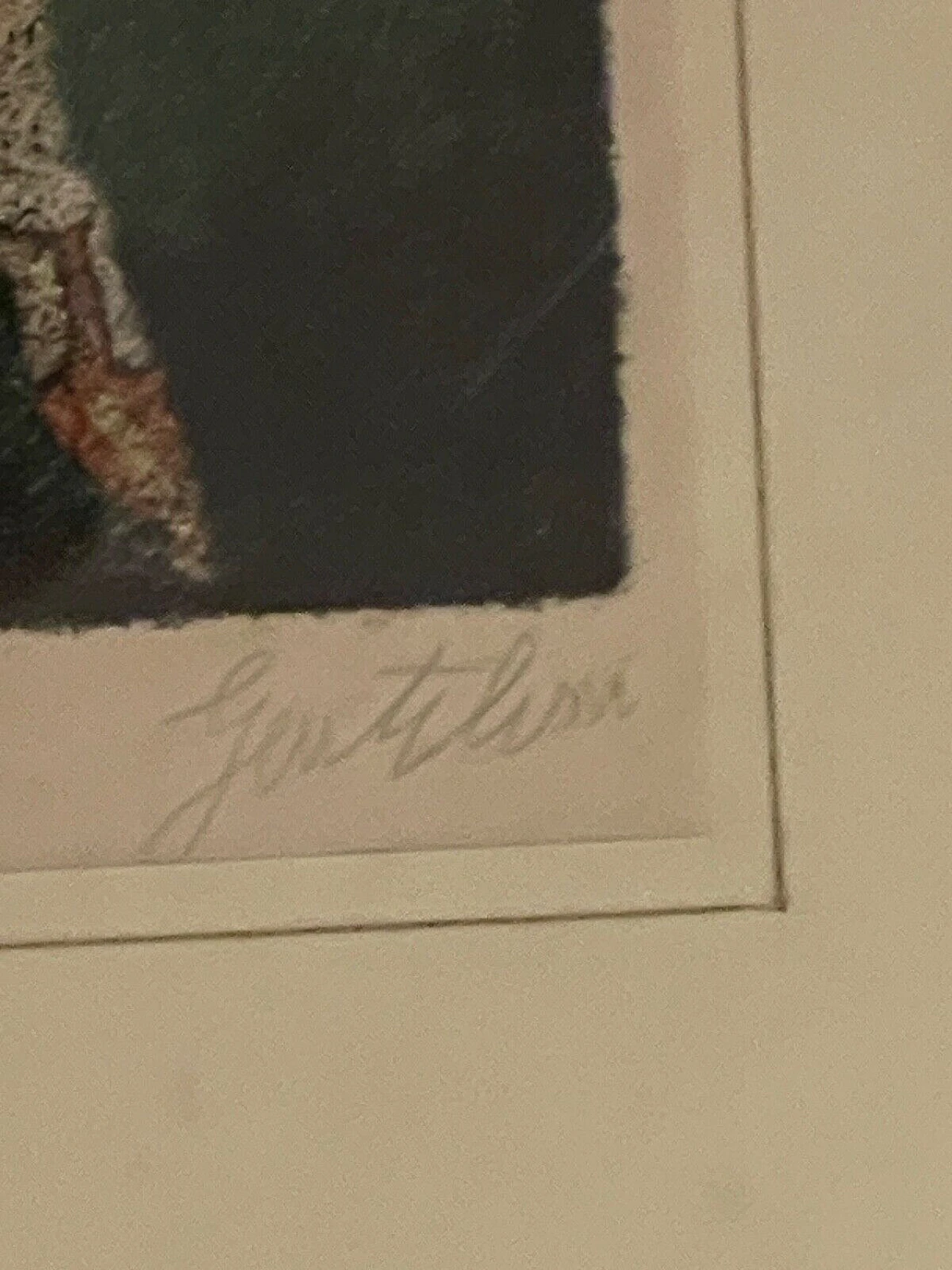 Franco Gentilini, figures, color lithography, 1976 6