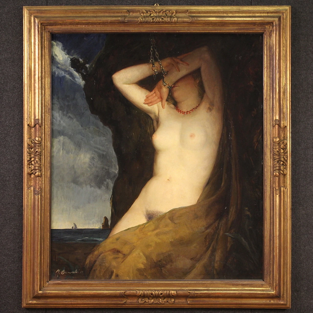 Andromeda incatenata, olio su tela, 1910 1