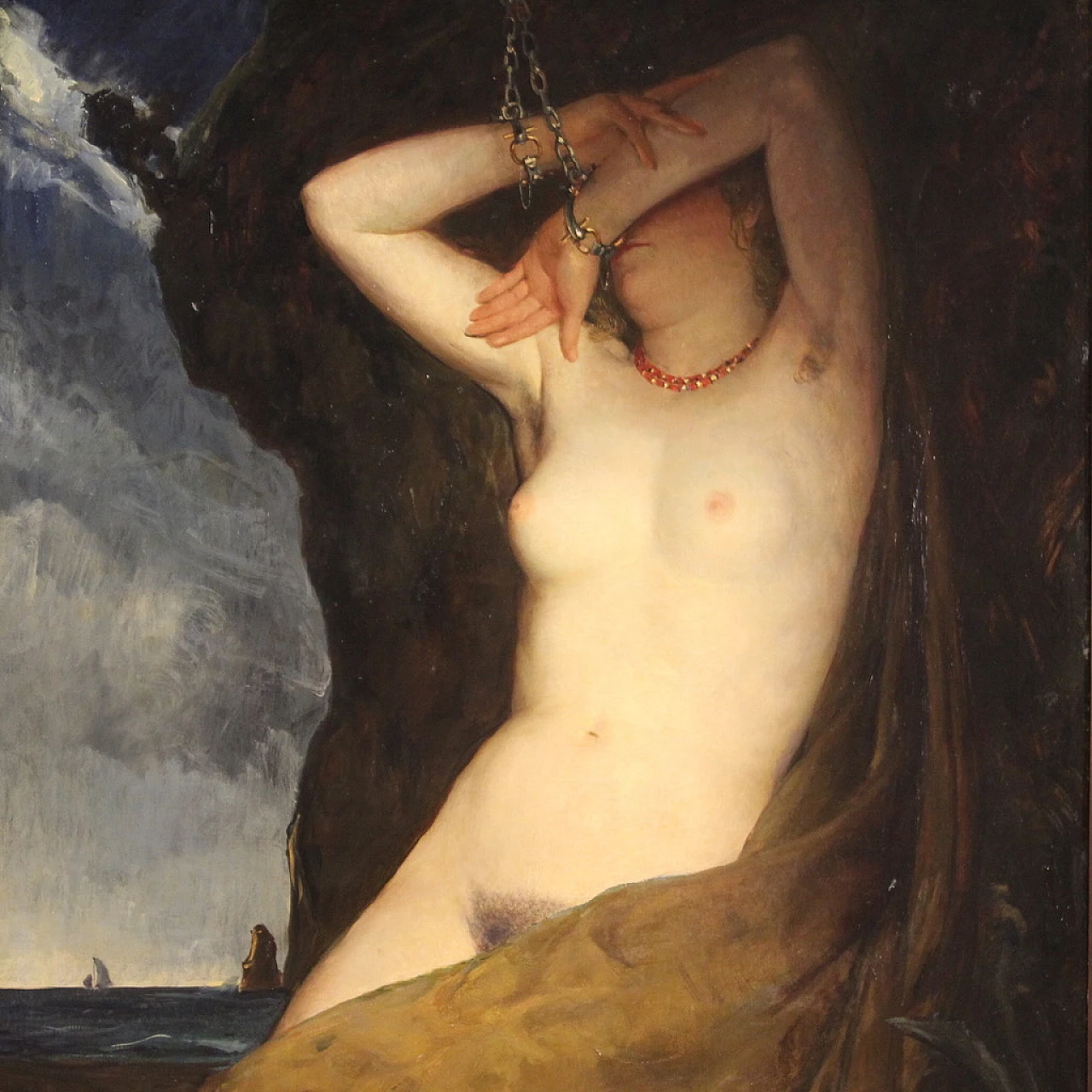 Andromeda incatenata, olio su tela, 1910 3