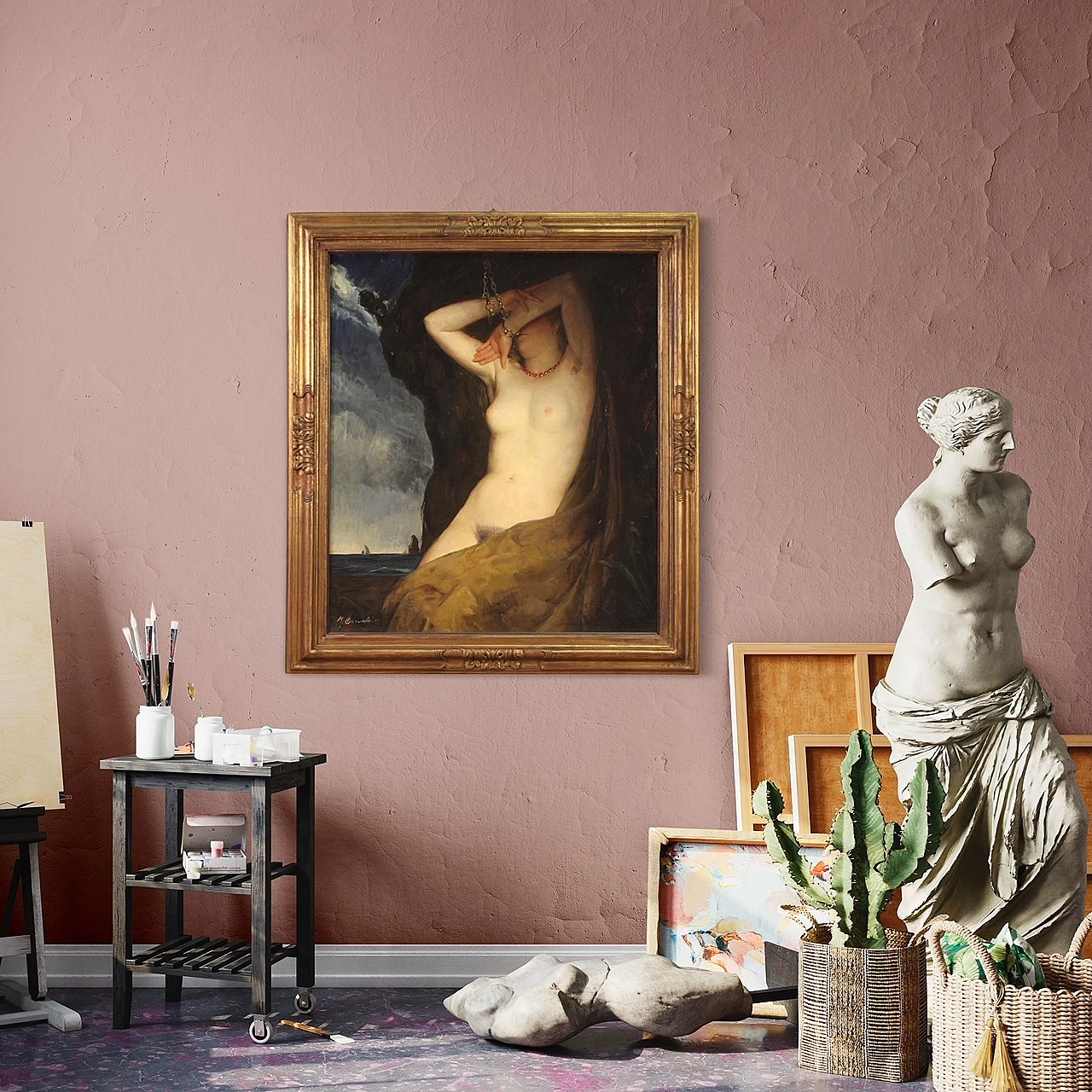 Andromeda incatenata, olio su tela, 1910 13