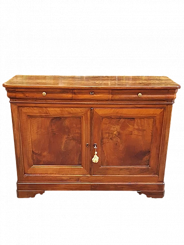 French Louis Philippe walnut Capuchin sideboard, 19th century