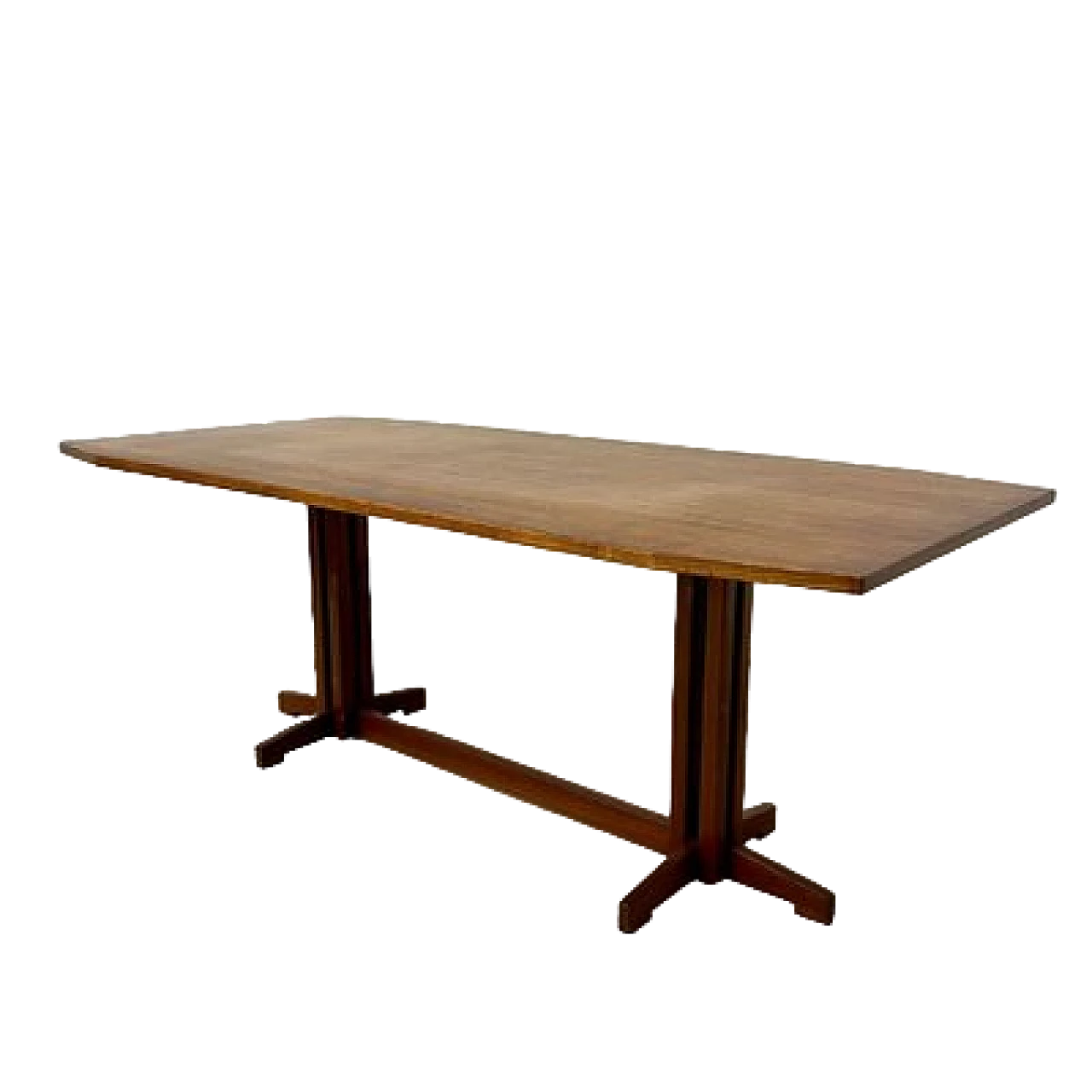 Tavolo in teak attribuito a Tapiovaara per La Permanente, anni '60 5